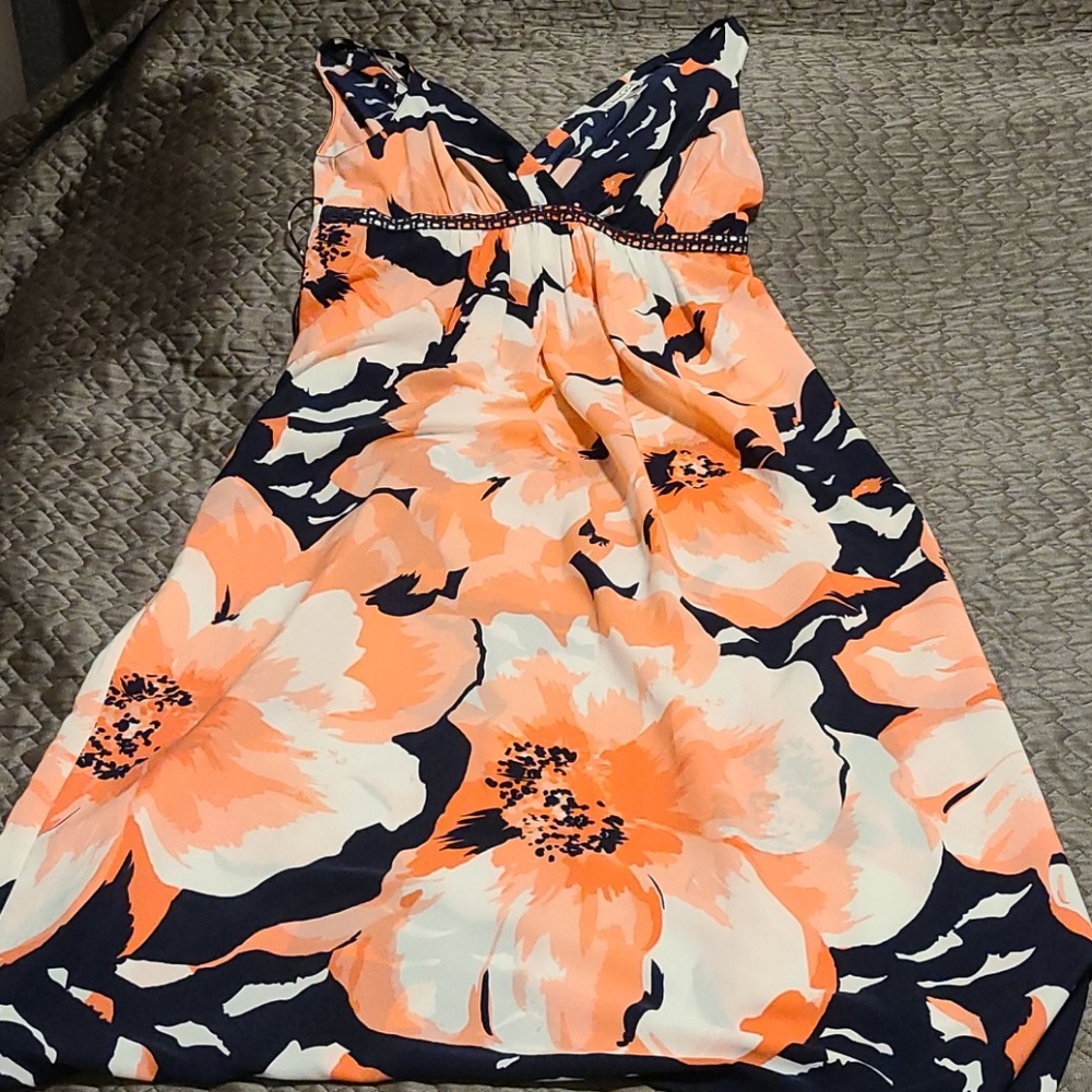 Vintage Oscar de la Renta floral dress or nightdress